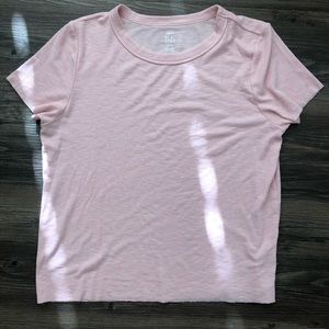 Aerie real soft pink t shirt